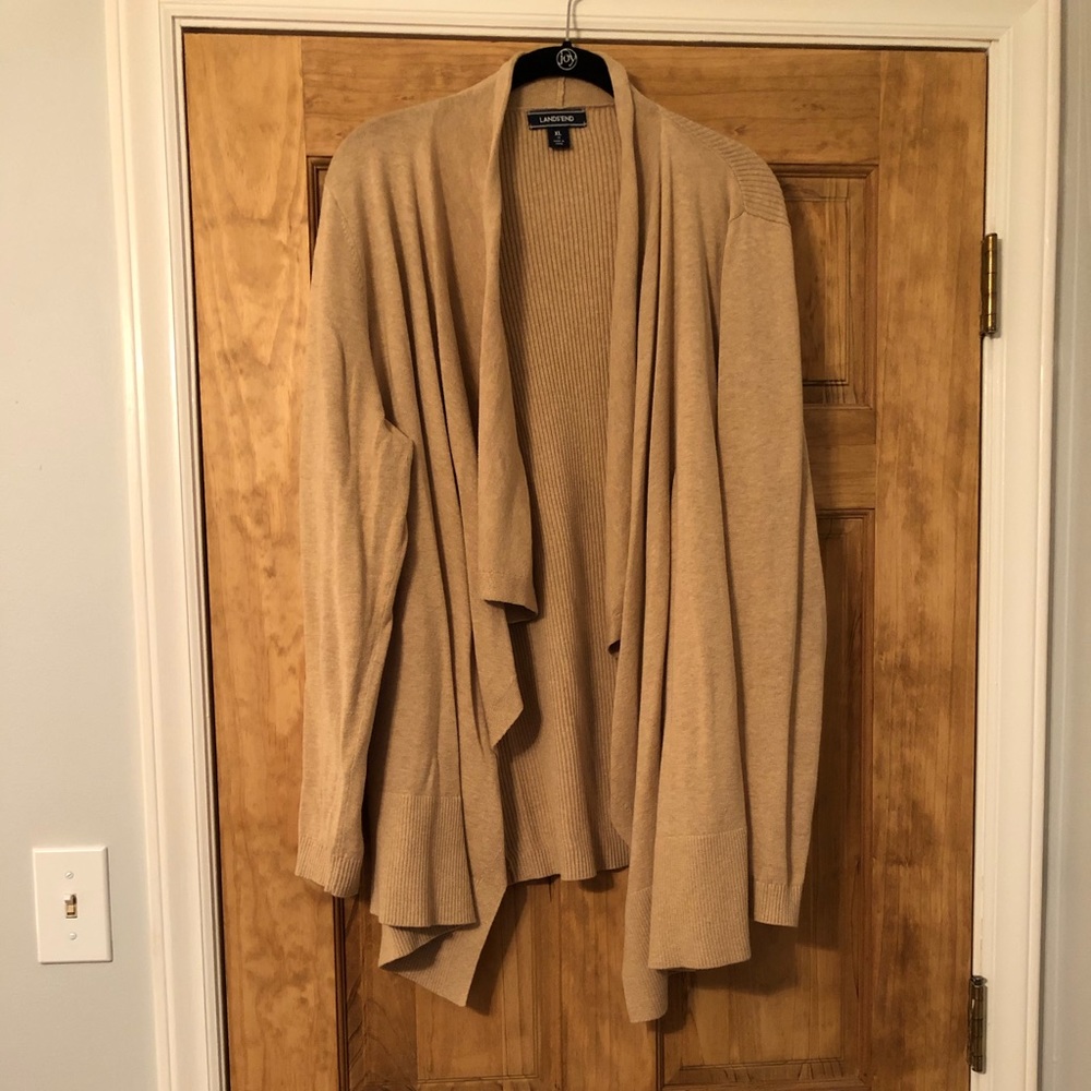 Waterfall cardigan!